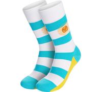 Chaussettes BRUBAKER Fan Argentine - Drapeau Argentin - Motif Argentina Chaussettes Crew - Cadeau pour la Coupe du Monde et les fans de football - Uni - One Size
