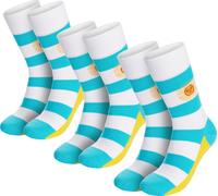 Chaussettes BRUBAKER Fan Argentine - Drapeau Argentin - Motif Argentina Chaussettes Crew - Cadeau pour la Coupe du Monde et les fans de football - Uni - One Size