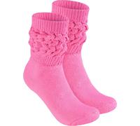 Chaussettes BRUBAKER Slouch - Chaussettes de sport pour femmes, Rose, taille 39-42, 1 paire