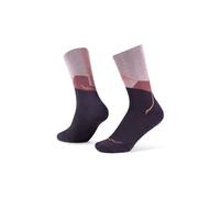 Chaussettes buff merino lightweight crew rose