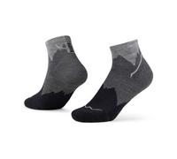 Chaussettes buff merino lightweight quarter 3 noir