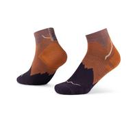 Chaussettes buff merino lightweight quarter 3 orange