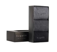 Chaussettes Bugatti Pour Hommes, Pack De 3 - Boîte Cadeau Basique