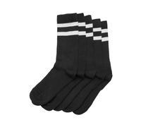 Chaussettes Build Your Brand Stripe (x5) Noir 47/50