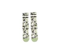 Chaussettes burgtec everyday crew patterned blanc vert