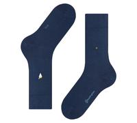 Burlington Chaussettes Homme Lord M So, 1 paire, coton fantaisie, Bleu marine 6120, 40-46