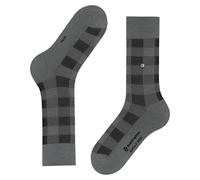 Burlington Chaussettes Homme Buffalo Check M So laine fantaisie Gris Dark Grey 3070 40-46 1 paire