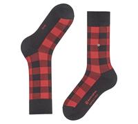 Burlington Chaussettes homme Buffalo Check Laine fantaisie Noir 1 paire 40-46