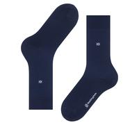 Burlington Chaussettes Homme Dublin – Coton uni – Bleu marine 6120 – Taille 40-46 (1 paire)