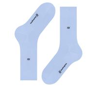 Burlington Dublin M So coton unies 1 paire, Chaussettes Homme, Bleu Light Blue 6257, 40-46