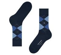 Burlington Chaussettes homme Edinburgh M 6120 laine fantaisie Bleu marine 1 paire 40-46