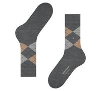 Burlington Chaussettes Homme Edinburgh M So laine fantaisie Gris Dark Grey 3070 40-46 1 paire