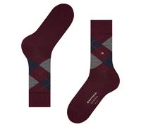 Burlington Edinburgh M So laine fantaisie 1 paire, Chaussettes Homme, Rouge Claret 8435, 40-46