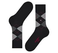 Burlington Chaussettes Homme King M SO coton motif fantaisie Noir (40-46) – 1 paire écologique