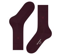 Burlington Chaussettes Leeds Homme coton-laine Rouge Claret 8435 Taille 40-46 1 paire