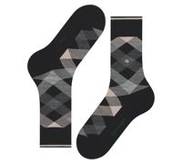 Burlington Chaussettes Homme Newcastle M Laine fantaisie Noir 40-46 1 paire
