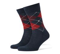 Burlington Preston M So chaudes fantaisie 1 paire, Chaussettes Homme, Bleu Steel Blue 6155, 46-50