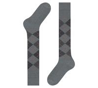 Burlington Chaussettes longues Homme Preston M KH – chaudes motif fantaisie – Gris 40-46