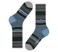 Burlington Stripe M So laine fantaisie 1 paire, Chaussettes Homme, Noir Black 3000, 46-50