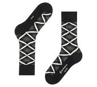 Chaussettes Burlington Tartan Noir 40/46