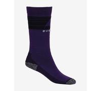 Chaussettes Burton Emblem Midweight violettes pour enfants - S-M