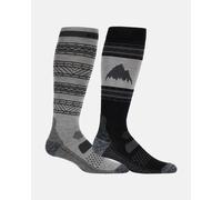 Chaussettes De Ski/snow Burton Performance Lightweight (2 Pack) True Black Homme Noir 2026