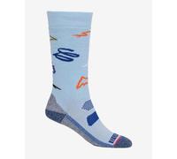 Chaussettes Burton Performance Midweight bleu ciel pour enfant - S-M