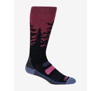 Chaussettes Burton Performance Midweight bordeaux femme - M-L