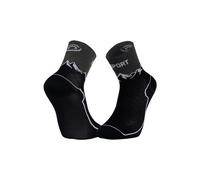 BV Sport - Double GR Mid Polyamide - Chaussettes randonnée Black - 42 - 44