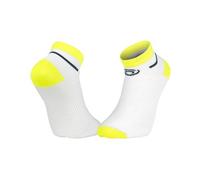 Chaussettes bv sport light courte blanc jaune