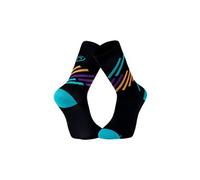 Chaussettes bv sport light run miami noir turquoise