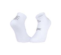 Chaussettes bv sport run marathon low blanc gris