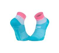 Chaussettes bv sport run marathon low turquoise rose