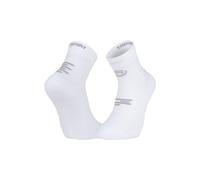 Chaussettes bv sport run marathon mid blanc gris