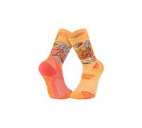 Chaussettes bv sport trail ultra high belle ile collector dbdb orange rouge