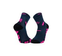 Chaussettes bv sport trail ultra mid bleu rose