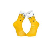 Chaussettes de trail BV SPORT SOCQUETTE TRAIL ULTRA.2 COLLECTOR ''NUTRI'' BIERE BLONDE (JAUNE) 45-47
