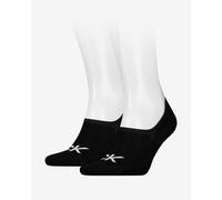 Chaussettes Calvin Klein Footie High Cut Logo noir (2 paires) - 43-46