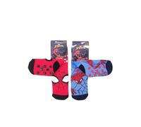 Chaussettes caoutchoutées antidérapantes pour enfant et fille personnages divers modèles, Ant-spid assorti, 31-34