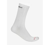 Chaussettes Castelli Aero Race Pro 20 Rosso Corsa blanc - XXL