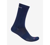 Chaussettes Castelli Aero Race Pro 20 Rosso Corsa bleu nuit - L-XL