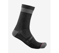 Chaussettes Castelli Alpha 18 PrimaLoft noir gris foncé - XXL