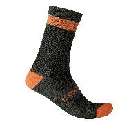 Chaussettes Castelli Alpha 18 Vert, Taille L/XL