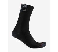 Chaussettes unisexe castelli bandito merino 18 noir