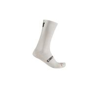 Castelli Chaussettes Como 20 Thermal Blanc S-M