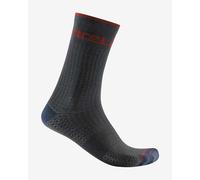 Chaussettes Castelli Distanza 20 noir clair - L-XL