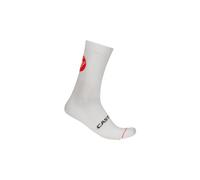 Chaussettes castelli entrata 18 blanc