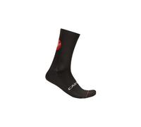 Castelli Chaussettes de cyclisme Entrata 18 EU 36-39 Noir
