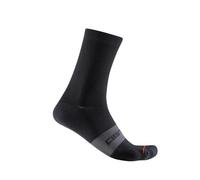 Chaussettes Castelli Espresso 15 Noir, Taille L/XL