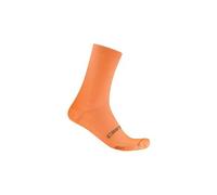 Chaussettes castelli espresso 18 orange